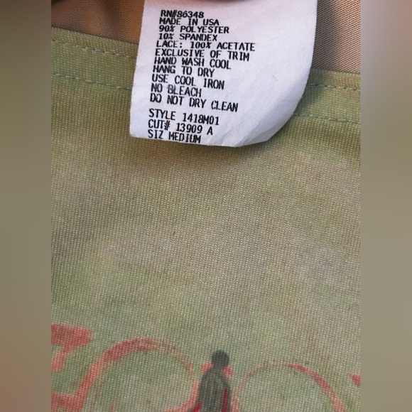 Final price 📍 Vintage Nancy Bolen for City Girls Top sz M - Picture 4 of 7